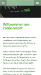 Mobile Screenshot of cableresort.de